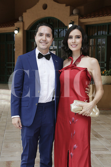 Carlos Aedo y Tania Briones