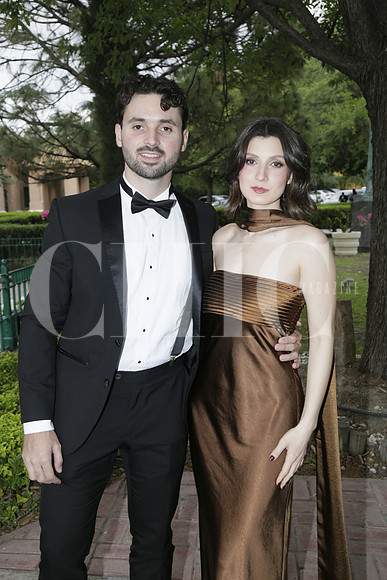 Diego Arias y Rebeca Bazua