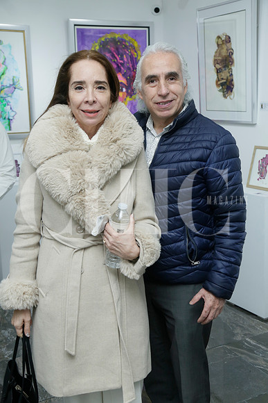 Mercedes Kontos y Rafael Pámanes