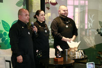 Abraham Hernández, Monserrat Sánchez y Víctor Padilla