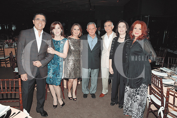 Arturo Garza, Laura Garza, Marcela Garza De la Garza, José Fernando De la Garza, Alfonso Romo, Maca Garza de Romo y Alicia Cantú