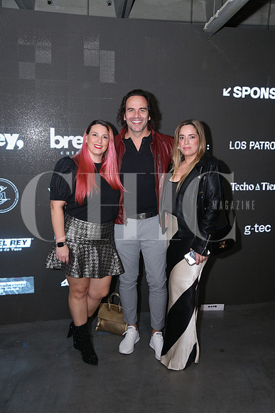 Daniela Sada, Lenin Zazueta y Cecy Moyeda de Zazueta