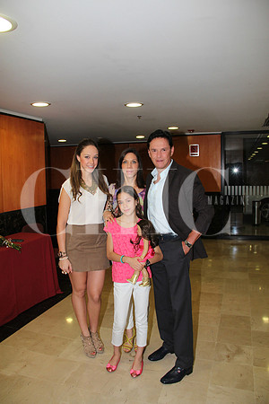 Rossy Gaston, Rossy Risser de Gaston, Raúl Gaston y Ana Mia Gaston