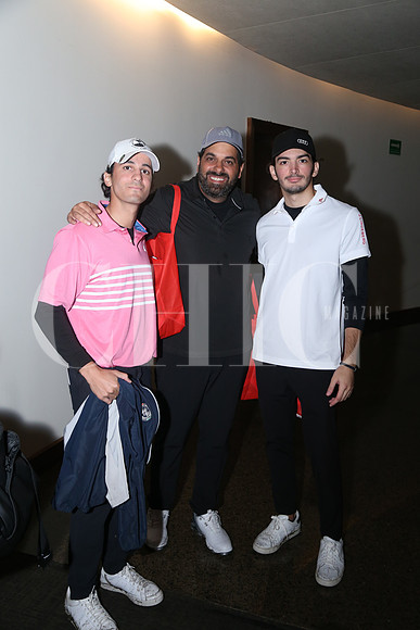 Mauricio Marcos, Fabian Marcos y Federico Valdes