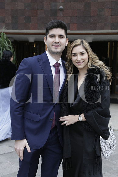 Oscar Cantú y Valeria Chapa