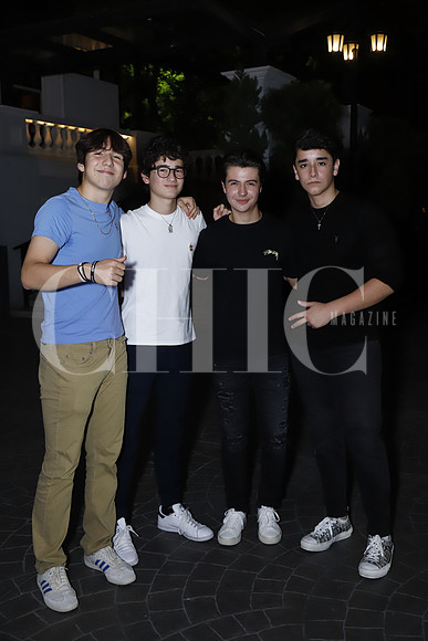 Angel Leal, Diego Manzano, Diego Javier González y Diego Pimentel
