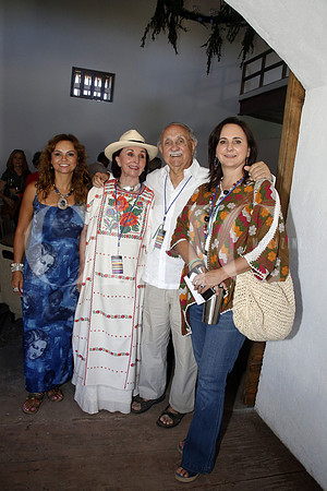 Balbina Sada de Gómez, Cecilia Pérez Madero de Sada, Rogelio  Sada Zambrano y Verónica Sada