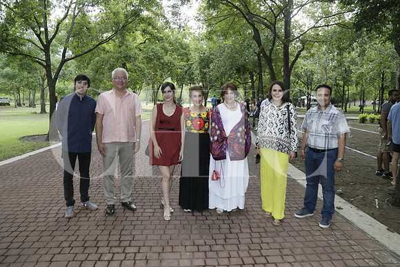 Walter Veler, Antonio Garcia, Jessica González, Susana Canales, Sofialeticia Morales Garza, Armida Riestra y Joaquin González