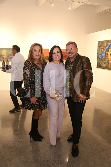 Catalina Faria, Maye Garza y Alex Arpin