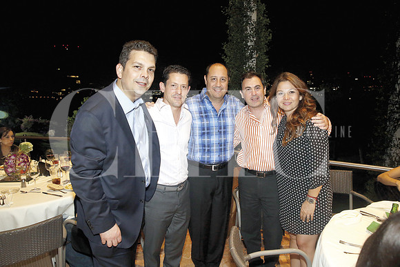 Ricardo Garza, José Carlos Villanueva, Héctor Cruz, Fernado De la Garza Evia y Roberta Medina de De la Garza Evia