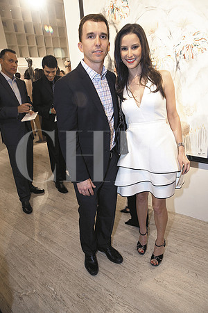 Marcelo De la Garza y Gaby Beltrán de De la Garza