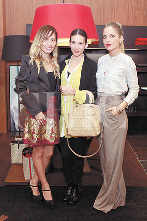 Celeste Sibilla, Alma Villarreal y Sonia Treviño