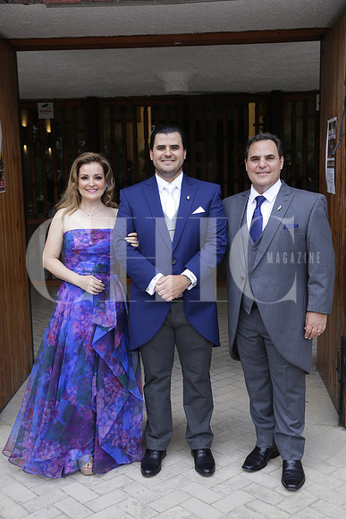 Sandra Welsch, Viko Morales y Victor Morales 2