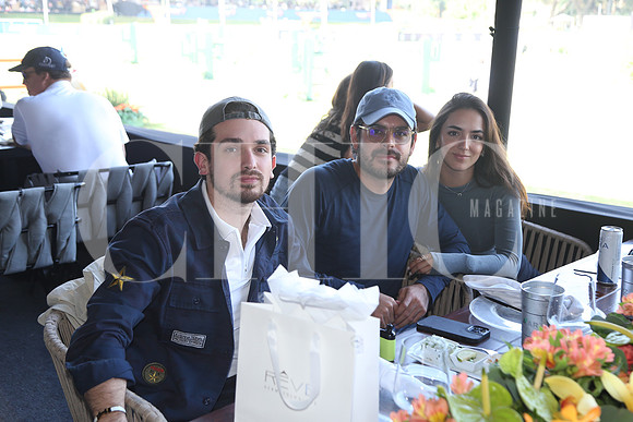Héctor González, Gerardo Moncado y Megan Dalmau