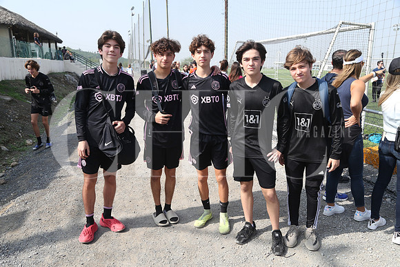 Alejandro Gil, Leonardo Peña, Ignacio de la Garza, José Ramón Cantú y Pablo Casas