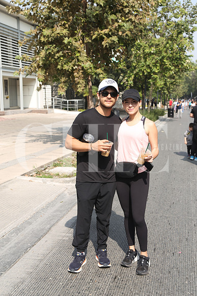 César Mendoza y Guiselle Canahuati