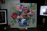 Flores de la artista Rocio Valle