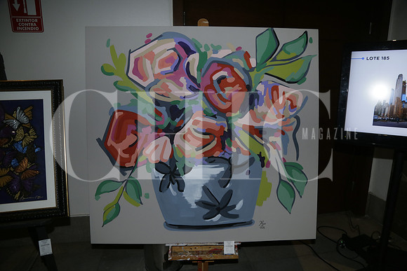 Flores de la artista Rocio Valle