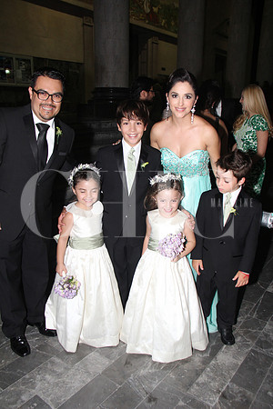 Rodolfo Ramos, Pablo Villarreal, Isis Chávez, Camila Ramos, Sara Ramos y Gastón Villarreal