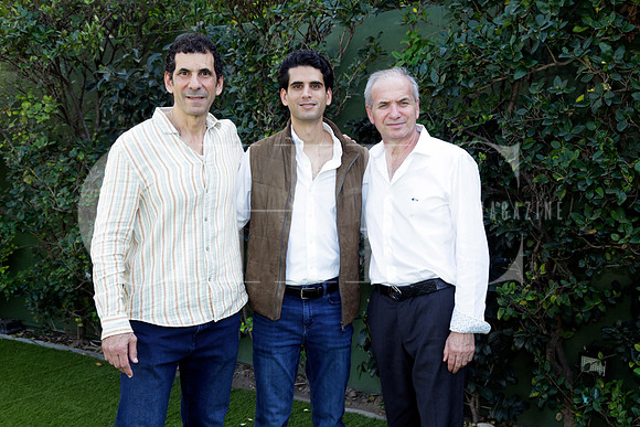 Alejandro Andonie, Patricio Andonie y César Marroquin