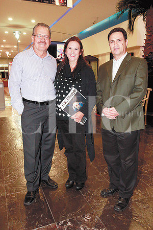Daniel Osuna, Marcela Morales y Alberto Rubio