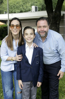 Cecilia López, Eugenio González y José Andrés González
