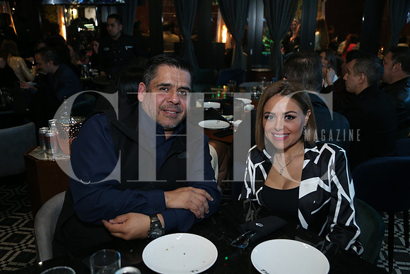 Ruben Aguilar y Nelly Santana