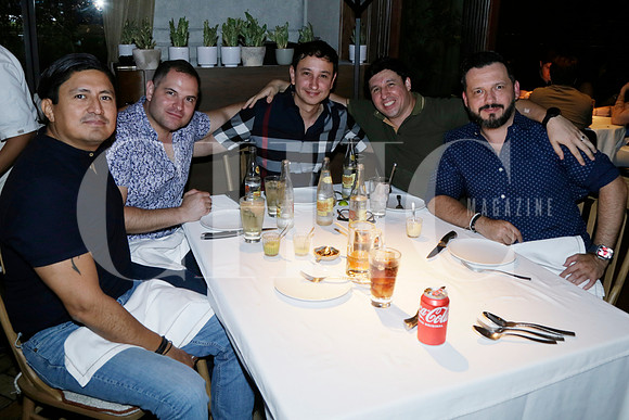 Erick Contreras, Hector de Lira, Carlos García, Everardo García y Alejandro De la Fuente