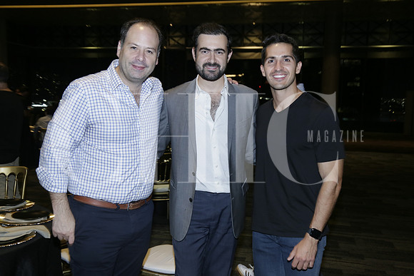Federico Díaz, Elias Saide y David Zambrano