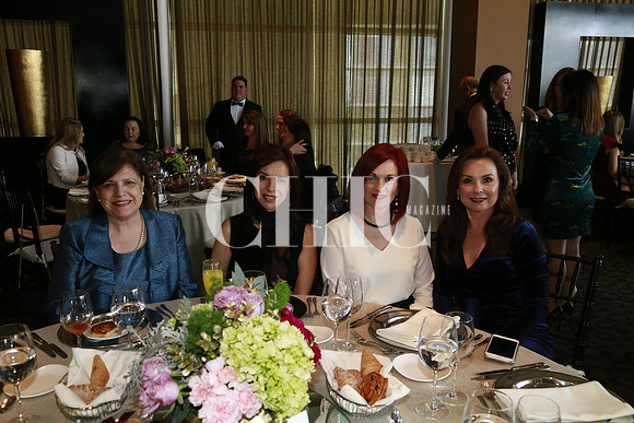 Cristina González, Gloria De la Garza de López, Gabriela Calles de Guajardo y Gloria de Alanís1