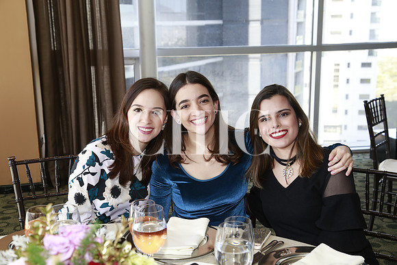 Mariana Garza, Mónica Meza y Fernanda Herrera