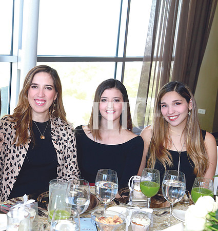 Roberta Treviño, Sofía González y Paulina Casso