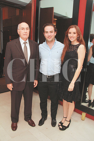 Francisco Garza, Alejandro San Román y Magdalena Zorrilla