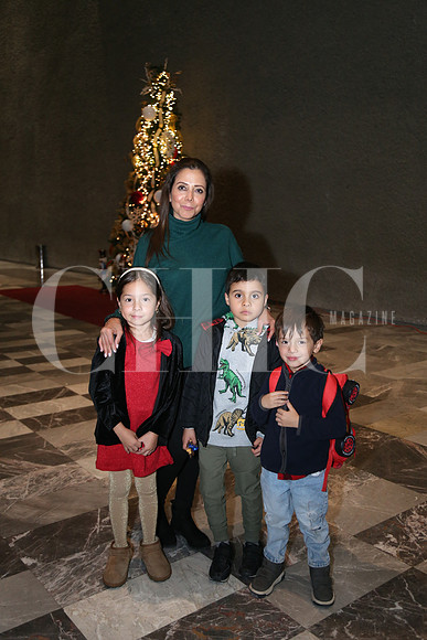 Amelia Anguiano, Kalra Anguiano, Rene González y Jeronimo Anguiano
