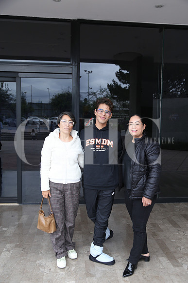 Paz Rodarte, Jonathan Rocha y Eva Rodarte