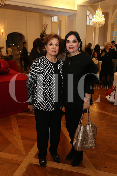 Ida Parodi y Linda Haro