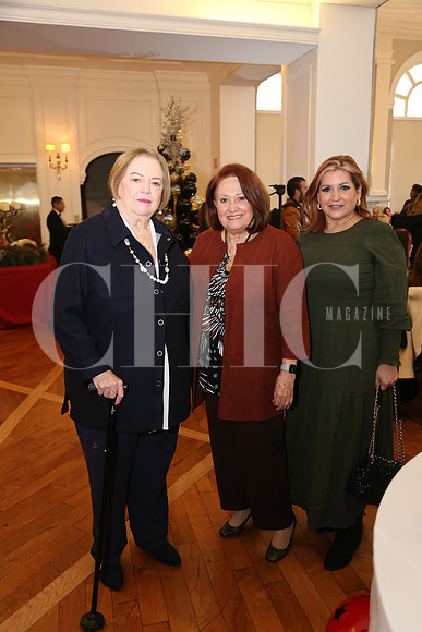 Amada Salazar, Helen de Ross y Pilar Pliego