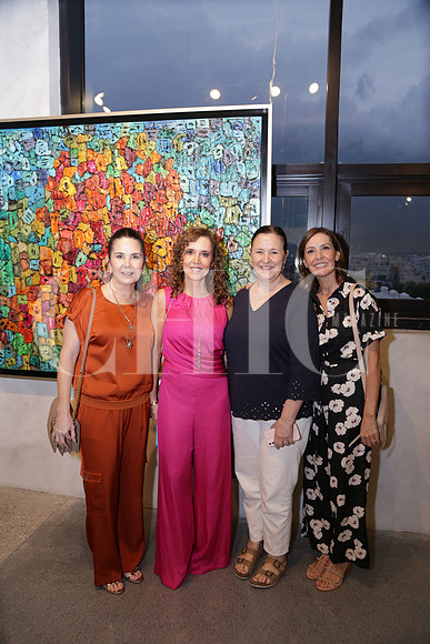 Marise Martínez, Yanet Ancer, Elena Elizondo y Gaby Canales de Cantú1