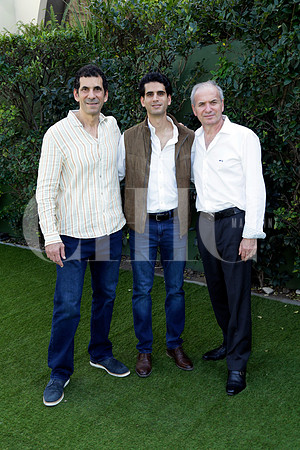 Alejandro Andonie, Patricio Andonie y César Marroquin (2)