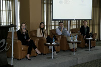 Carmen Garza T, Mónica Odriozola, Armando Estrada y Alina Vitran Arizpe