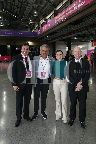 Jesús Vargas, Felix Palomo, Jesica Ferández y Mauricio Salazar
