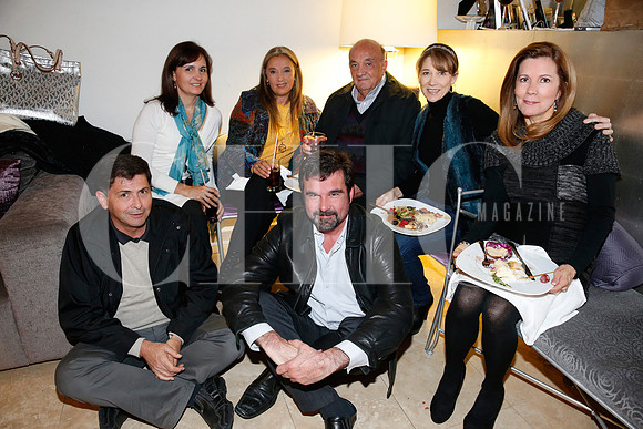 Fernando Garza, Javier Santiesteban, Cecilia Santisteban, Cecilia de Santisteban, Jorge Santieteban, Rosy de Santisteban y Pilar Santisteban de Rivera