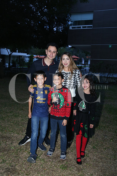 Carlos García, Claudia Tovar, Diego García, Carlos García y Carolina García
