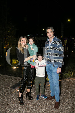 Bárbara Treviño, Aylinne Gozález, Sebastian González y Efrain González_