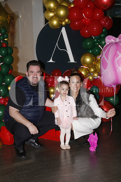 Carlos García, Valentina García y Alejandra Martínez