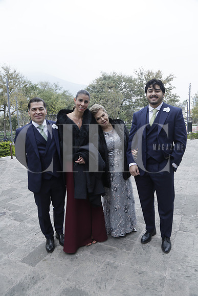Luis Monterubio, Joseline Ramírez,, Lourdes Alacantara y Emiliano Monterrubio (2)