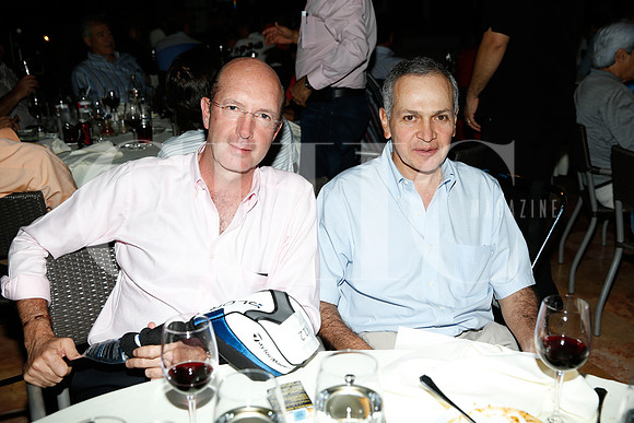 Martín Creixell  y Óscar Bustamante