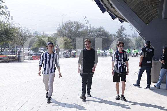 Sebastian Arizpe, Christian Cover y Max Garza 1
