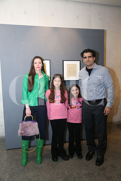 Brenda Martínes de Saldivar, Zoe Saldivar, Nicole Saldivar y Fernando Saldivar 1