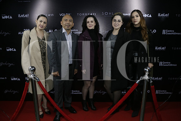 Celina Castro, César Colomo, Pamela Barragán, Neyda Lozano e Ivette Martínez (3)